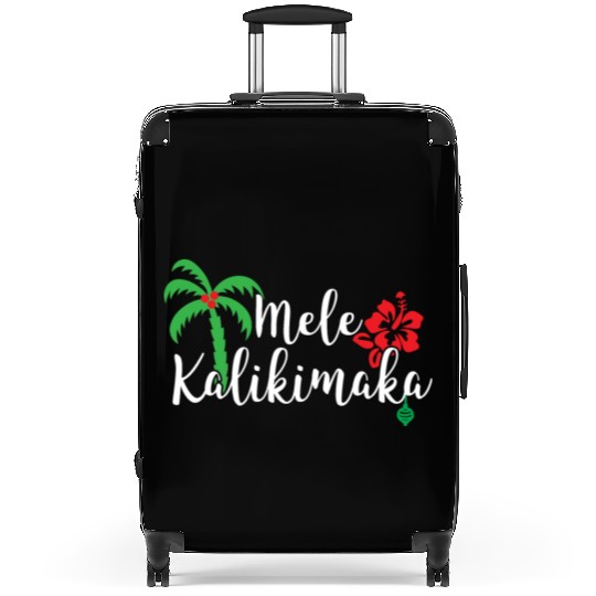 Mele Kalikimaka Hawaiian Merry Christmas Suitcases
