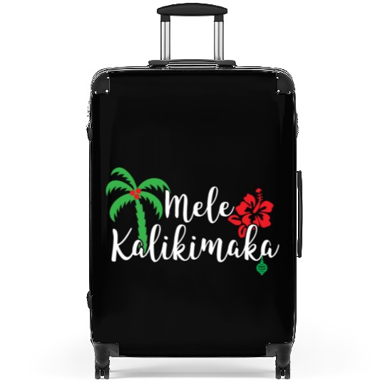 Mele Kalikimaka Hawaiian Merry Christmas Suitcases