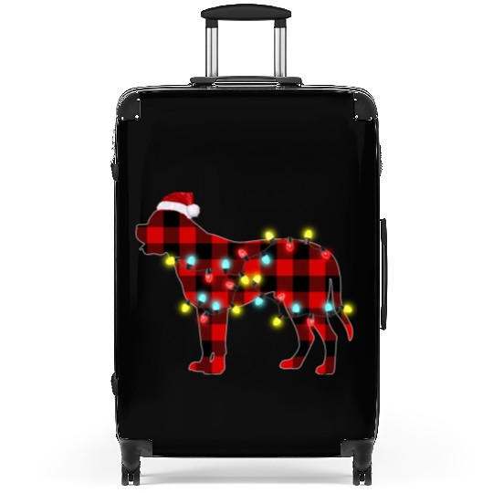Mastiff Christmas Dog Lover Pajamas Suitcases