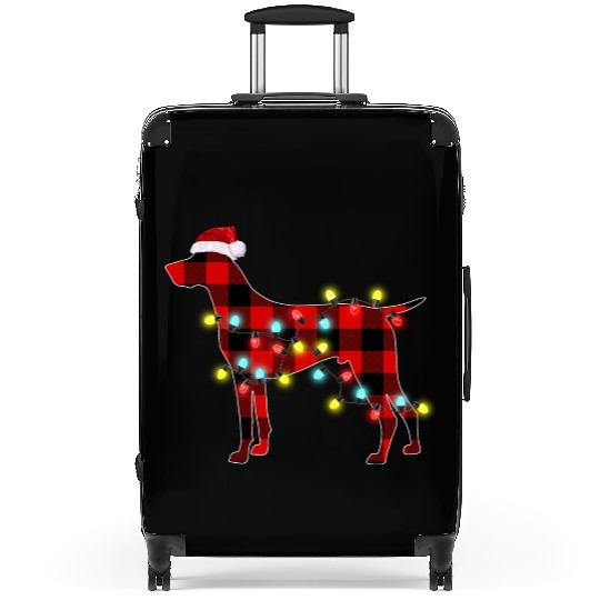 German Shorthaired Pointer Christmas Dog Lover Suitcases