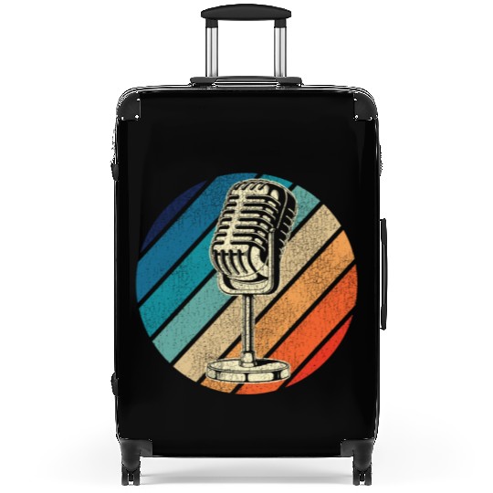 Karaoke Singer Microphone Vocalist Suitcases