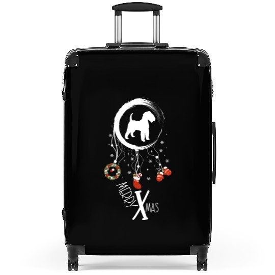 dog dreamcatcher Christmas Lakeland Terrier Suitcases