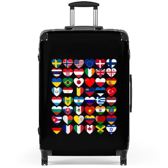 Flags of the Countries of the World International Suitcases