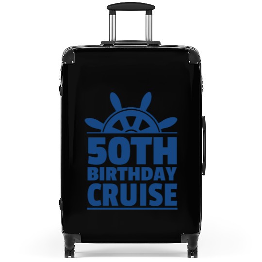 50th birthday cruise Suitcases