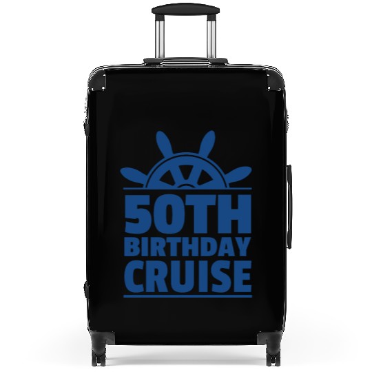 50th birthday cruise Suitcases