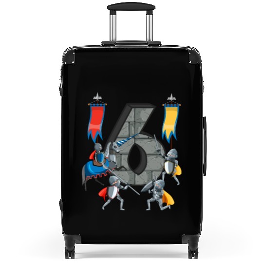 Medieval Knights Middle Ages History Castle 6th Suitcases