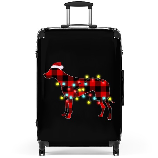 Rhodesian Ridgeback Christmas Dog Lover Pajamas Suitcases