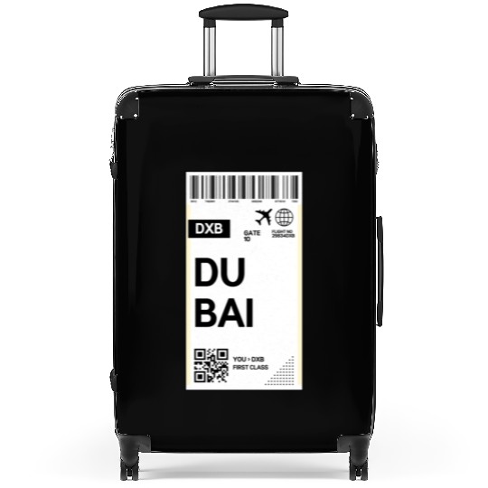 Destination Dubai Airport Travel pass Suitcases