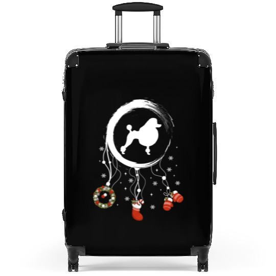 dog dreamcatcher Christmas Poodle Suitcases