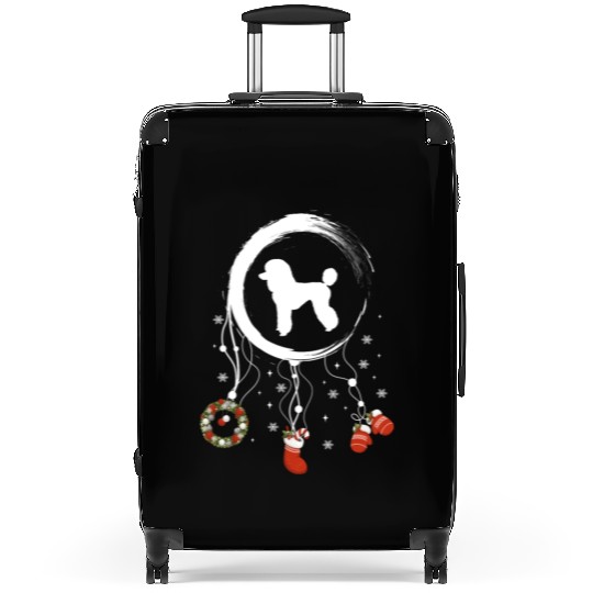 dog dreamcatcher Christmas Poodle Suitcases