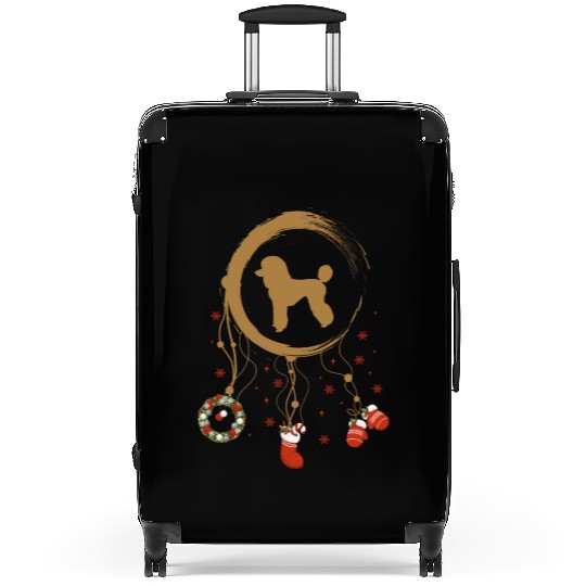 dog dreamcatcher Christmas Poodle Suitcases