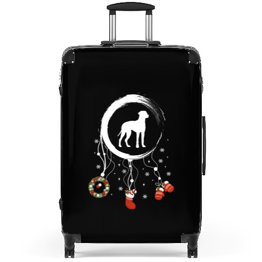 dog dreamcatcher Christmas Rhodesian Ridgeback Suitcases