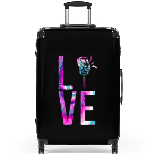 Karaoke Singer Microphone Vocalist Suitcases