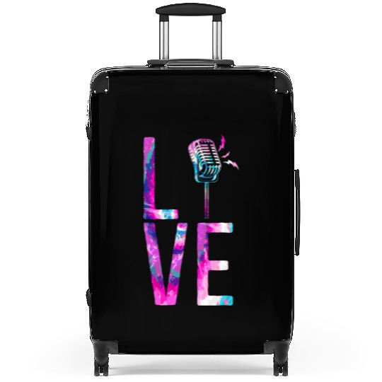 Karaoke Singer Microphone Vocalist Suitcases
