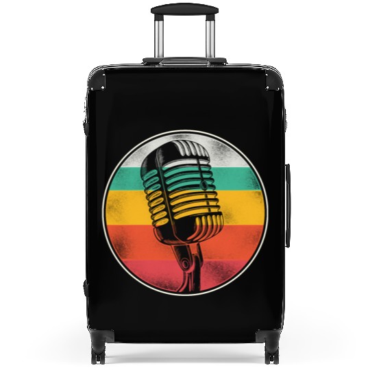Karaoke Singer Microphone Vocalist Suitcases