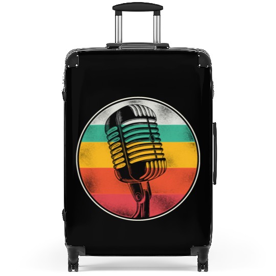 Karaoke Singer Microphone Vocalist Suitcases