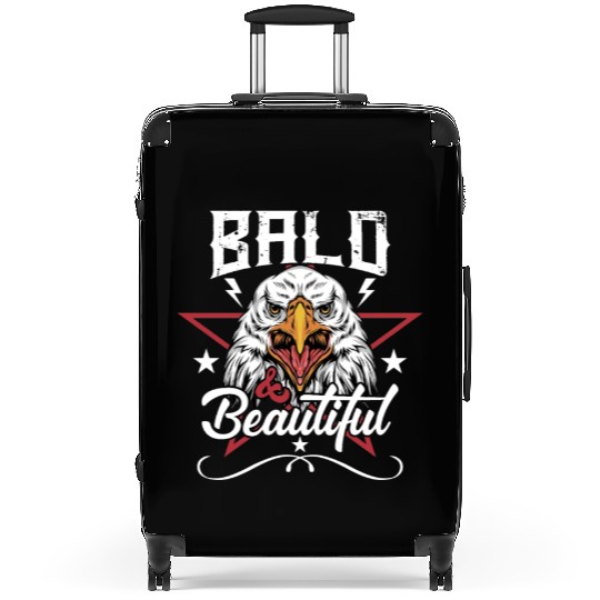 Bald and Beautiful Suitcases