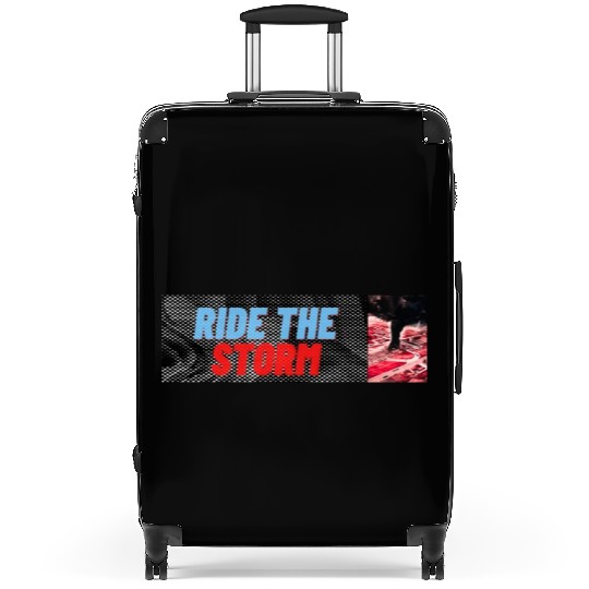 RIDE THE STORM ,STUNNING, EPIC AND COOL DESIGNS Suitcases
