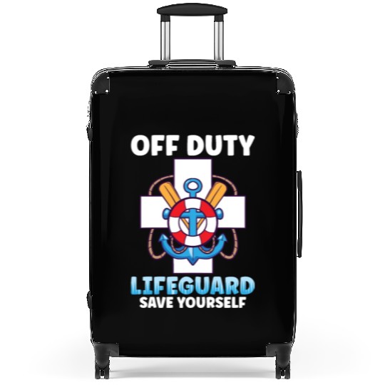 Swimmer Scuba Diving Lifeguard Water Sport Suitcases