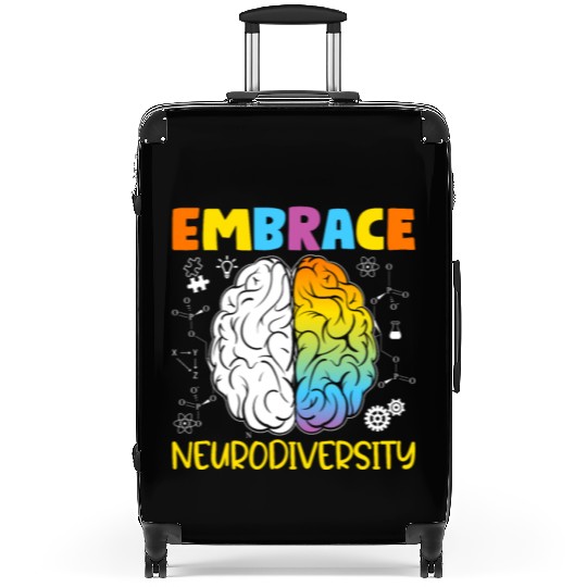 Neurodiversity - Embrace ADHD Autism ASD Suitcases