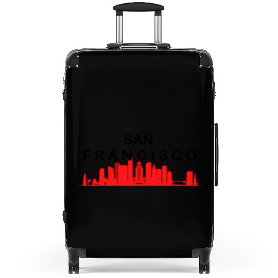 San Francisco pride Suitcases