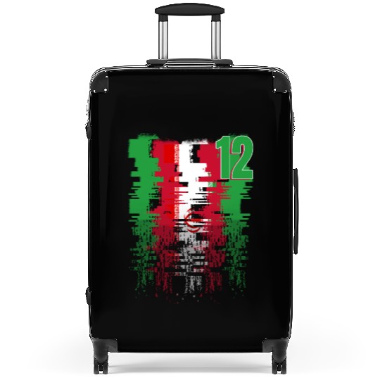 Iran Soccer team Jerseys Iran team 2022 number 12 Suitcases