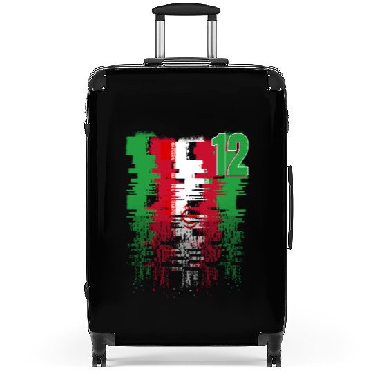 Iran Soccer team Jerseys Iran team 2022 number 12 Suitcases