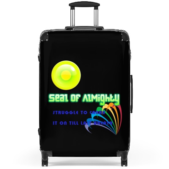SEAL OF ALMIGHTY Suitcases