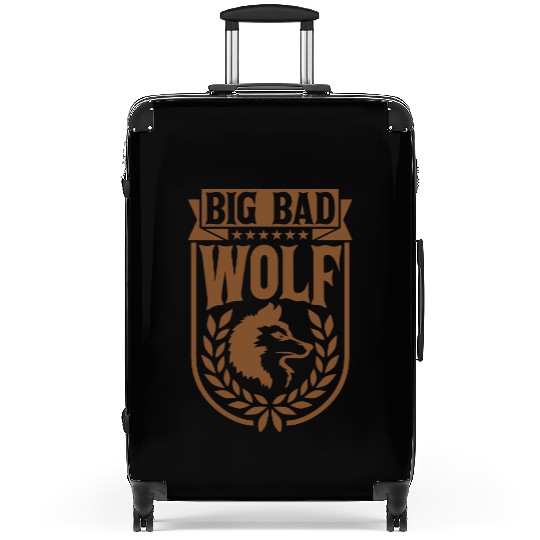 big bad wolf quote Suitcases