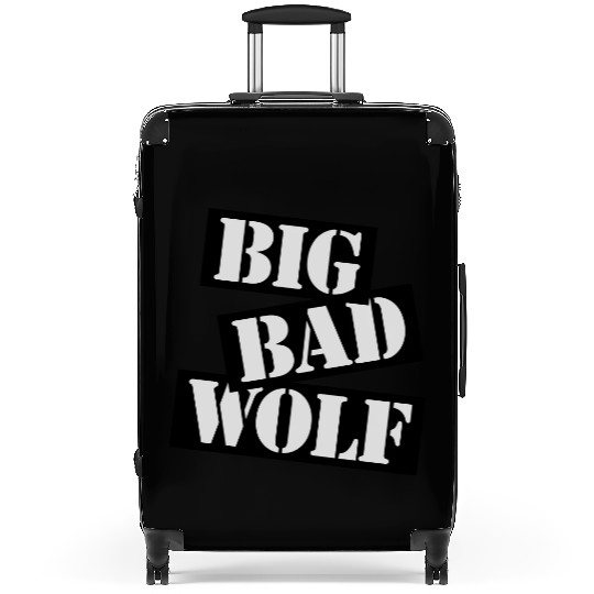 big bad wolf quote Suitcases