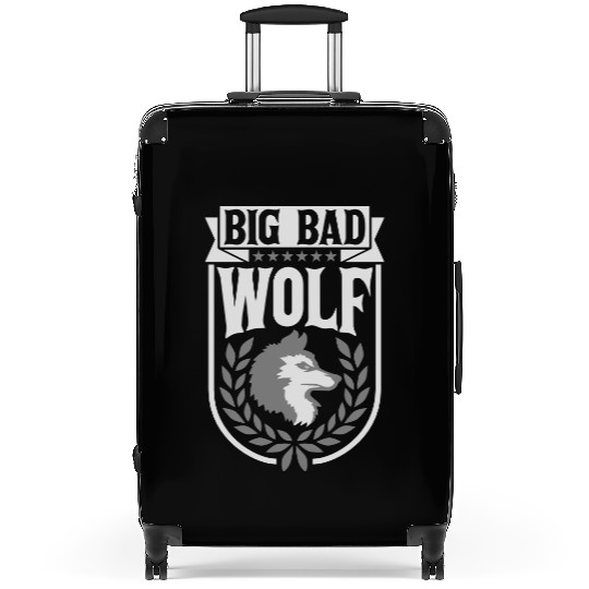 big bad wolf quote Suitcases