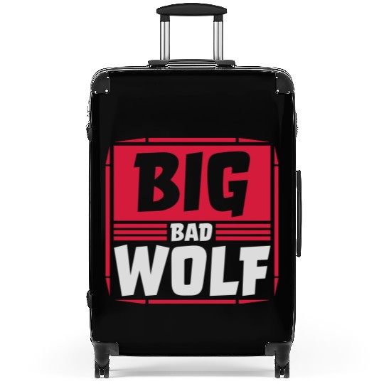 big bad wolf quote Suitcases