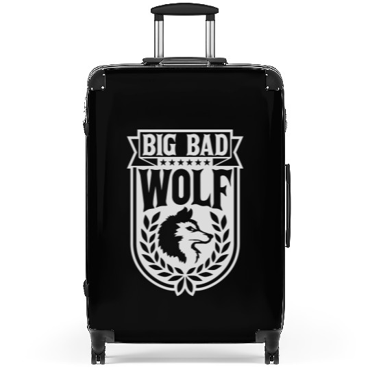 big bad wolf quote Suitcases