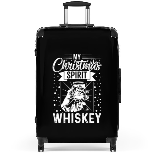 My Christmas Spirit is Whiskey Suitcases