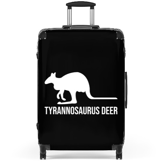 Funny Kangaroo Tyrannosaurus Deer Suitcases