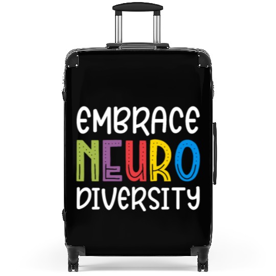 Embrace Neurodiversity Suitcases