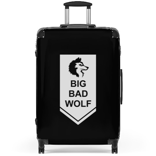 big bad wolf quote Suitcases