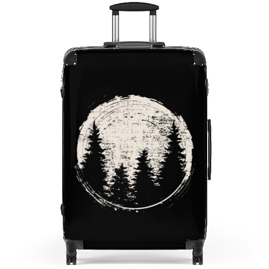 Love Forest Love Fun Design For Nature Fans Suitcases
