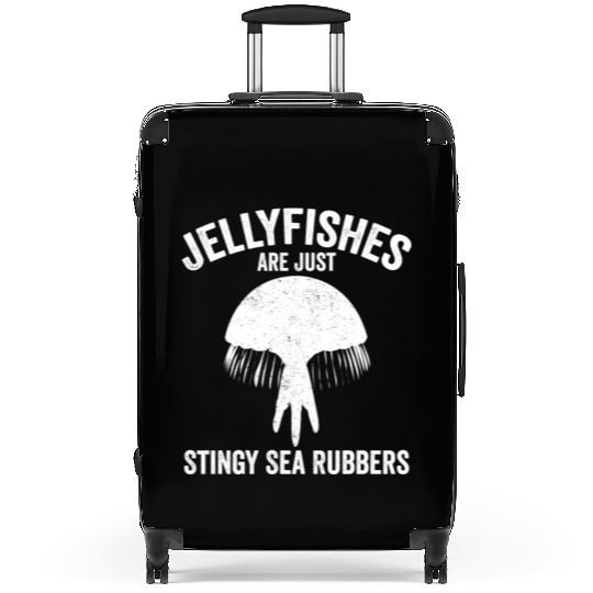 Funny Jellyfish Are Just Stingy Sea Rubbers Suitcases