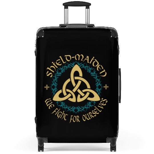Shield-Maiden Celtic Knot Vikings Viking Suitcases