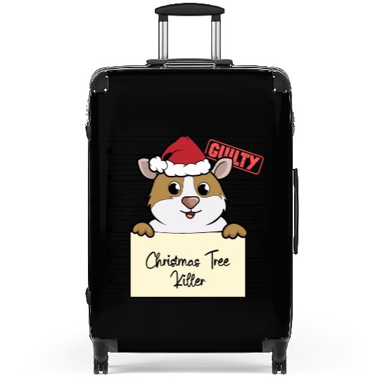 Guinea pig christmas funny prison Suitcases