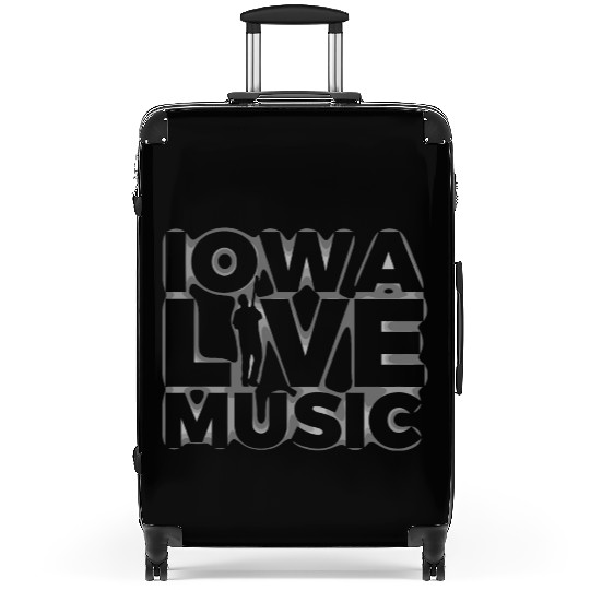 Iowa Live Music Support Gear Ghost Guitar Player Suitcases
