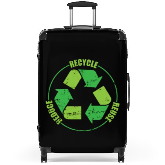 Recycle Nature Environment Planet Earth Suitcases