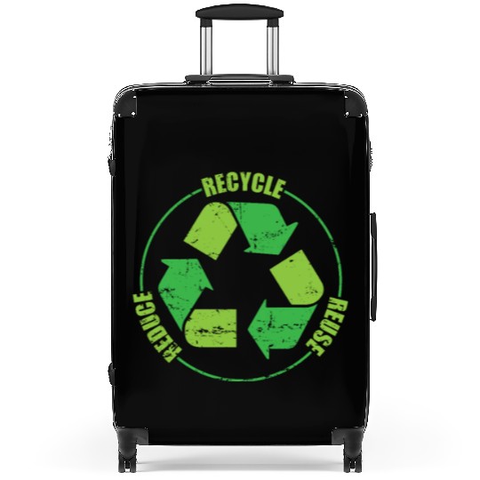 Recycle Nature Environment Planet Earth Suitcases