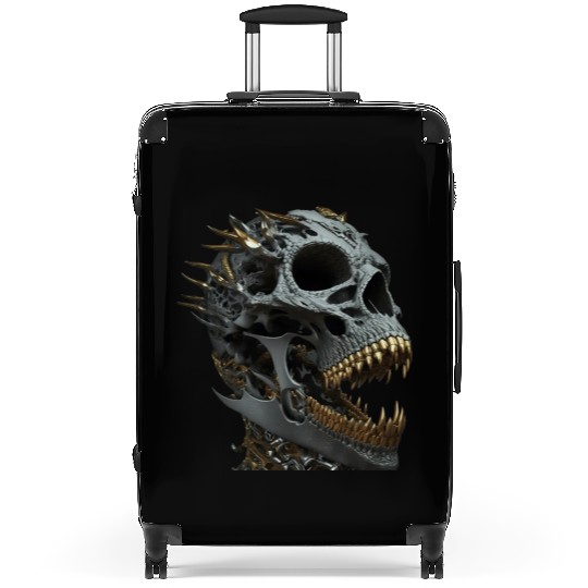 Skull Bling Suitcases