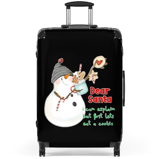 Dear Santa I can explain Suitcases