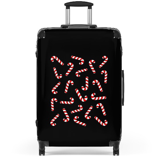 Christmas Candy Cane Kids Candy Canes Pajamas Suitcases