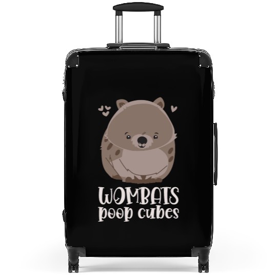 Combat Wombat For A Wombats Lover Suitcases