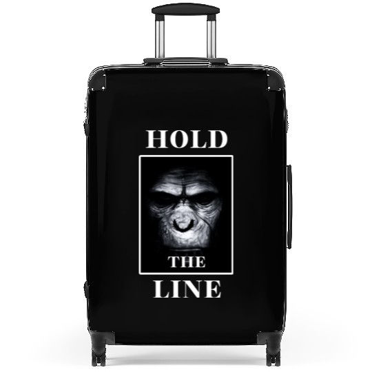 APE Monkey Face "Hold the Line" Suitcases