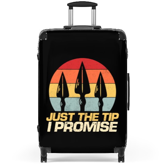 Just The Tip I Promise Archery Arrowhead Bow Suitcases